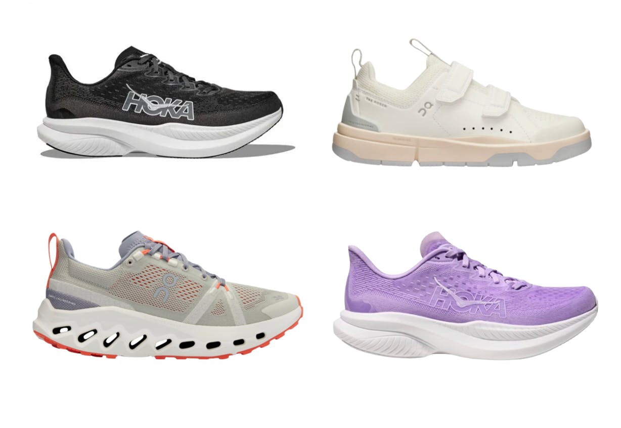 Hoka and On Running Shoes