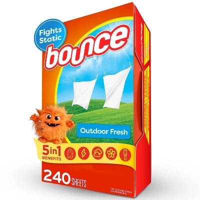 3 Bounce Dryer Sheets Packs