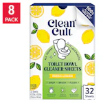 Cleancult Toilet Bowl Cleaner Sheets 8-Pack