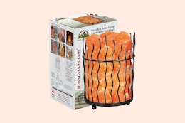 Himalayan Salt Basket Lamp