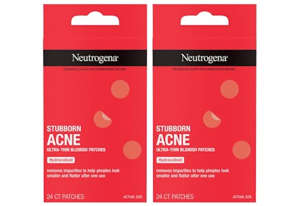 2 Neutrogena Stubborn Acne Patches