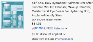 amazon-elf-skincare-cart