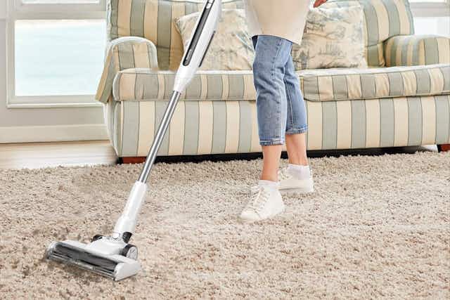 Cordless Vacuum Cleaner, Only $20.24 on Amazon (Reg. $55.99) card image
