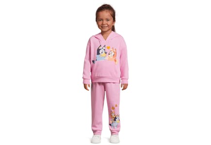 Bluey Toddler Fleece Pullover and Jogger Set