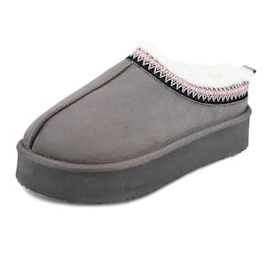 Women's Microsuede Platform Slipper