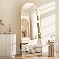 Full Length Arched Floor Mirror