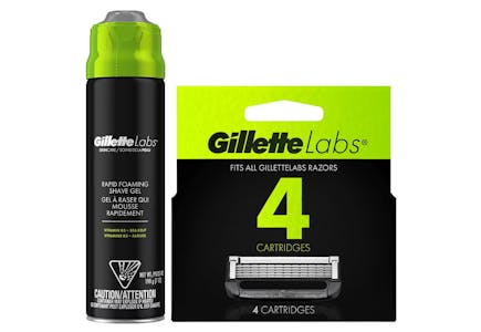 GilletteLabs Shave Gel + Refills
