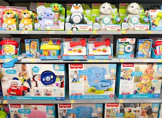 Fisher-Price toy aisle at Walmart