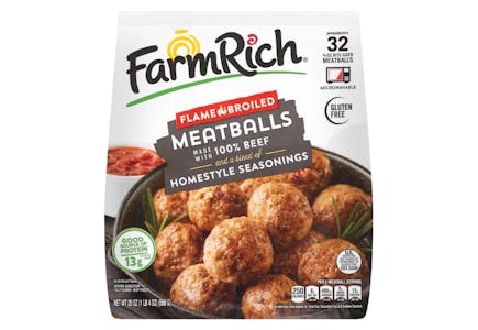Farm Rich Frozen Meatballs