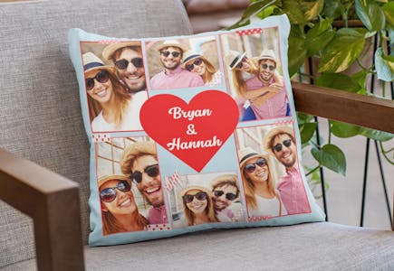 Photo Collage Pillowcase