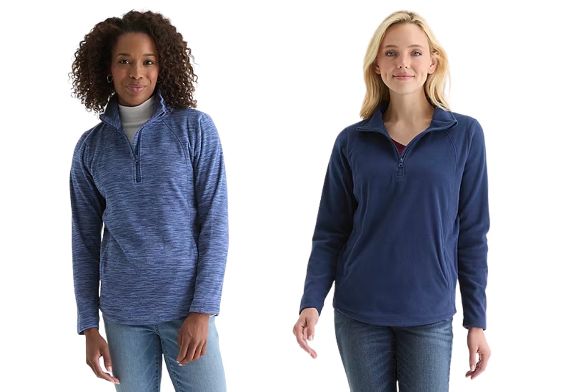 St. John's Bay Women's Quarter-Zip Pullover