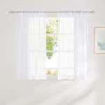 White Sheer Curtains