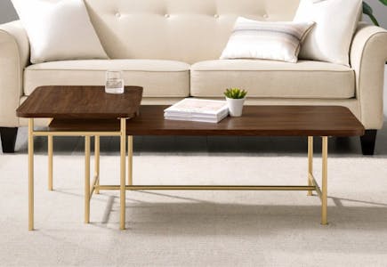 Walker Edison Nesting Coffee Table