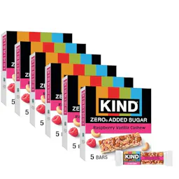 KIND ZEROg Added Sugar Bars