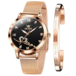 Women's Watch and Bracelet Set