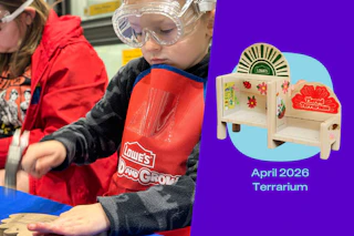 Lowes Kids Workshop - April 2026 - Terrarium