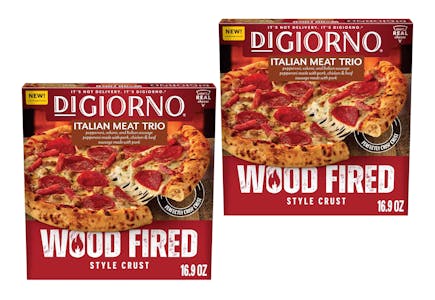 2 DiGiorno Wood Fired Pizzas