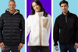 32 Degrees Sherpa Deals: $4 Scarves, $10 Hoodies, and $20 Jackets card image