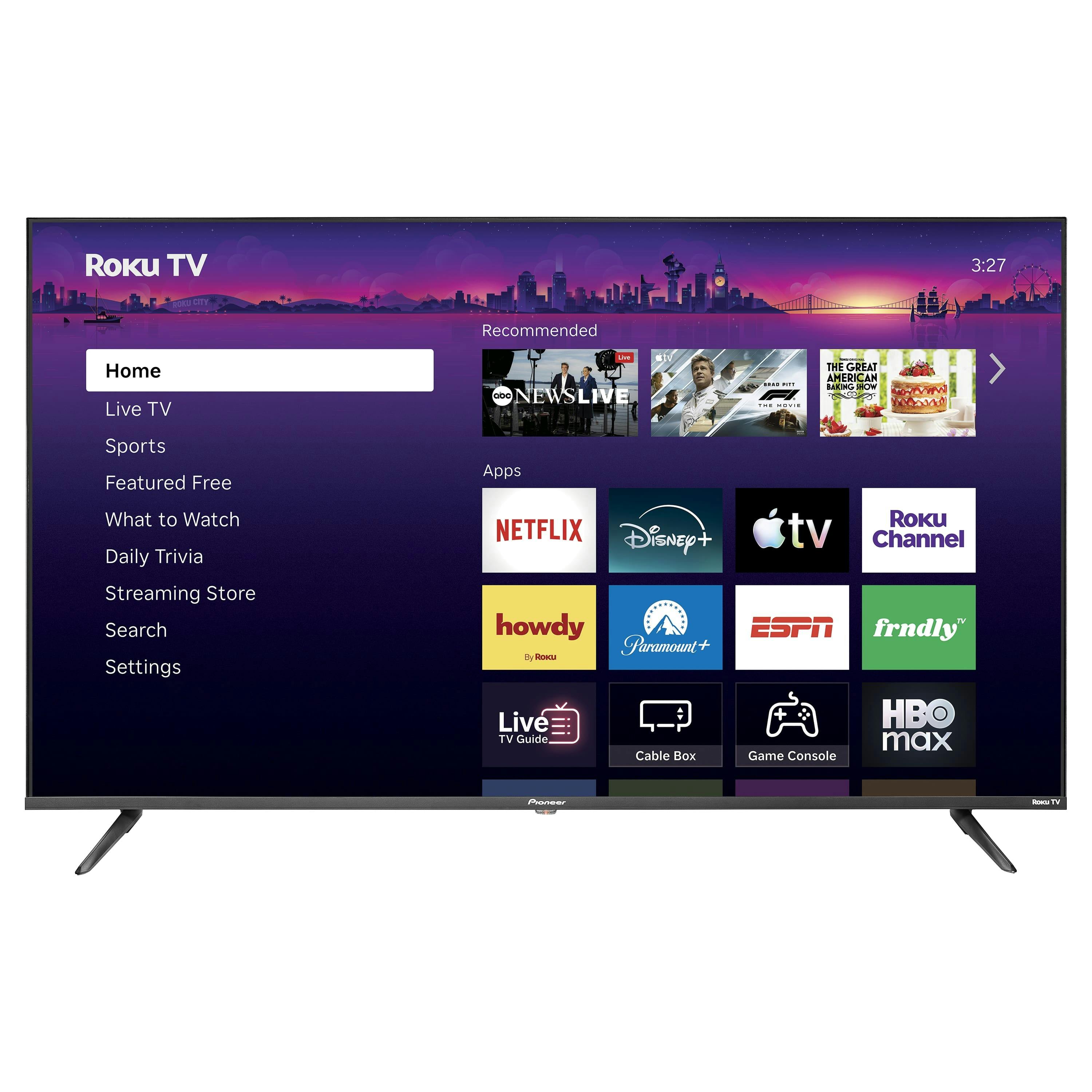 Pioneer 55" 4K Smart Roku TV