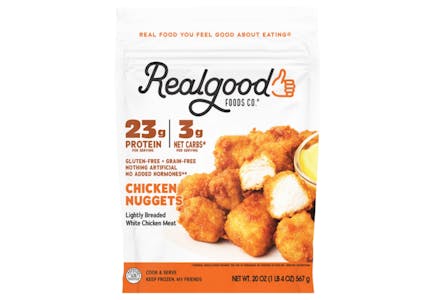 2 Real Good Foods Frozen Chicken Bags