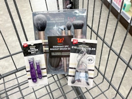 walgreens beauty accessories in shopping cart