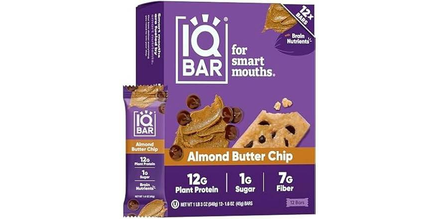 IQBAR Protein Bars 24-Pack