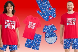 Americana Sleepwear for the Whole Family — All Sizes Are $6 at Walmart card image