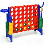 Costway 4-in-A Row Giant Game Set