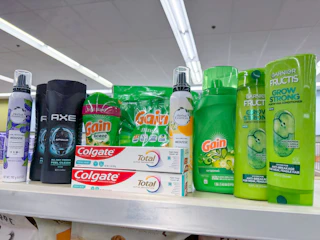 colgate garnier herbal essences gain axe walgreens haul