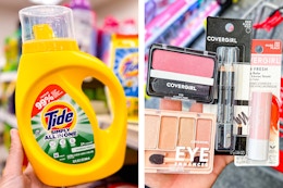 Check Your CVS Coupons: Free Tide Simply, $6 Moneymaker on Covergirl, More card image