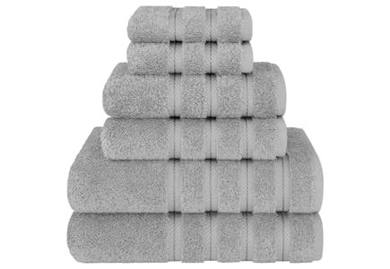 American Soft Linen Luxury Towels Set