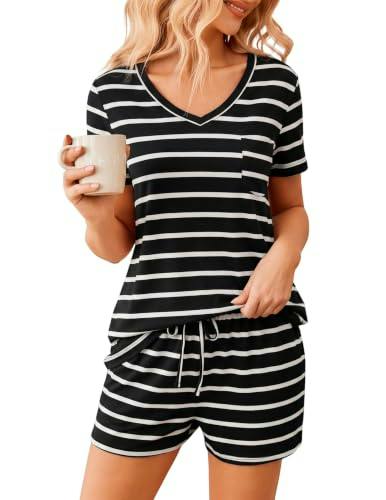 Ekouaer Women's Pajama Set