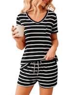 Ekouaer Women's Pajama Set