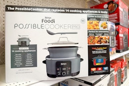 Ninja Foodi Possible Cooker Pro, Only $85.49 for Target Black Friday card image