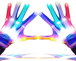 LED Kids' Gloves
