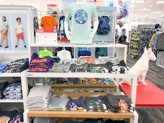 Kids clothing on sale at Target.