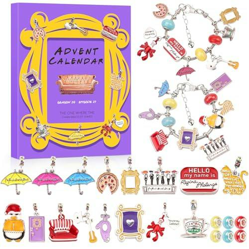 Advent Calendar Charm Bracelet Kit