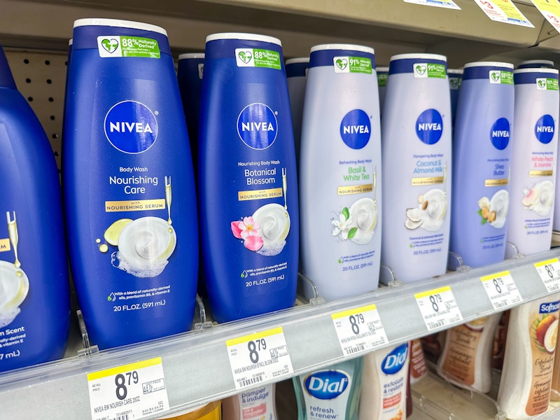 nivea body wash walgreens