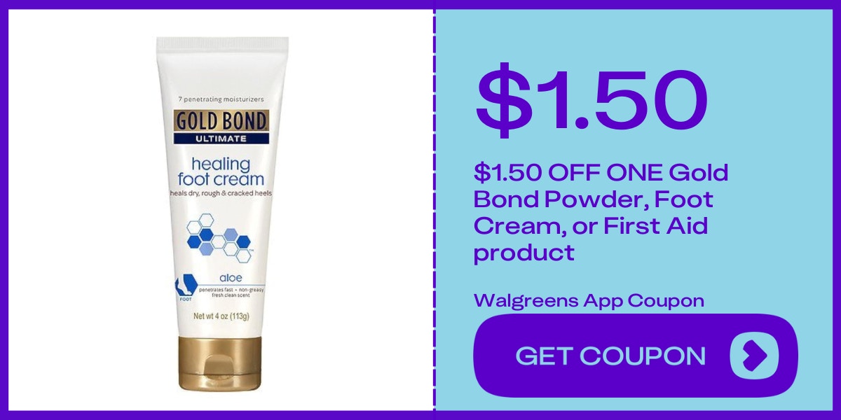 gold bond foot cream
