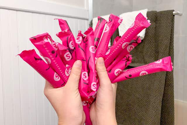 The Ultimate Guide to Saving Money on Tampons and Pads card image