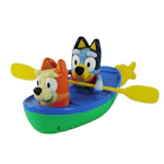 Bluey Pull & Go Canoe Bath Toy