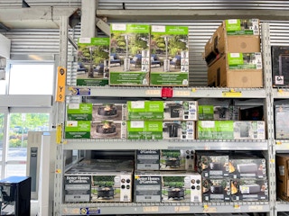 mainstays patio heater area at walmart