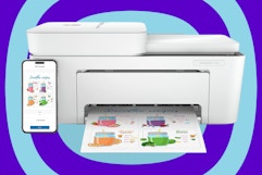 HP DeskJet All-in-One Printer + $25 Instant Ink Card, Only $28 at QVC card image