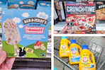 ice cream pizza detergent collage