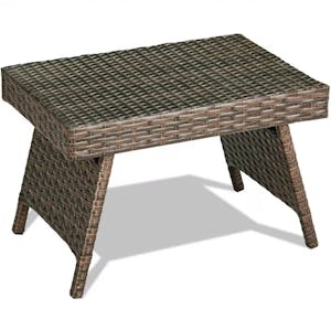Costway Wicker Coffee Table
