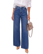 Women's High Waisted Wide Leg Jeans