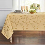 Floral Embroidered Tablecloth