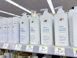 dove shampoo on walgreens shelf
