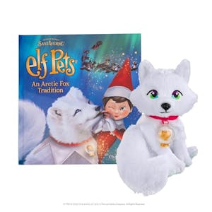 Arctic Fox Stuffed Animal & Book