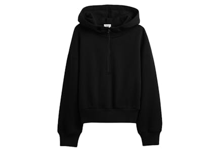 Gap Kids' Half-Zip Fleece Hoodie